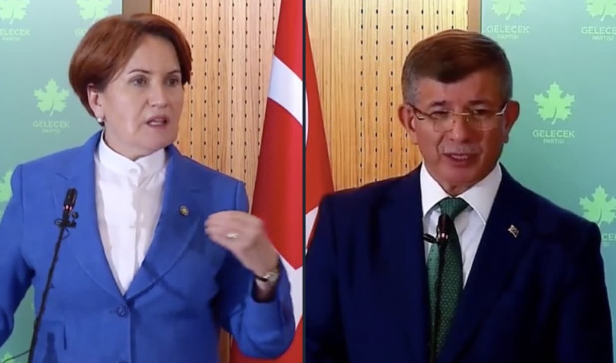 Davutoğlu’ndan Akşener’e geçmiş olsun mesajı