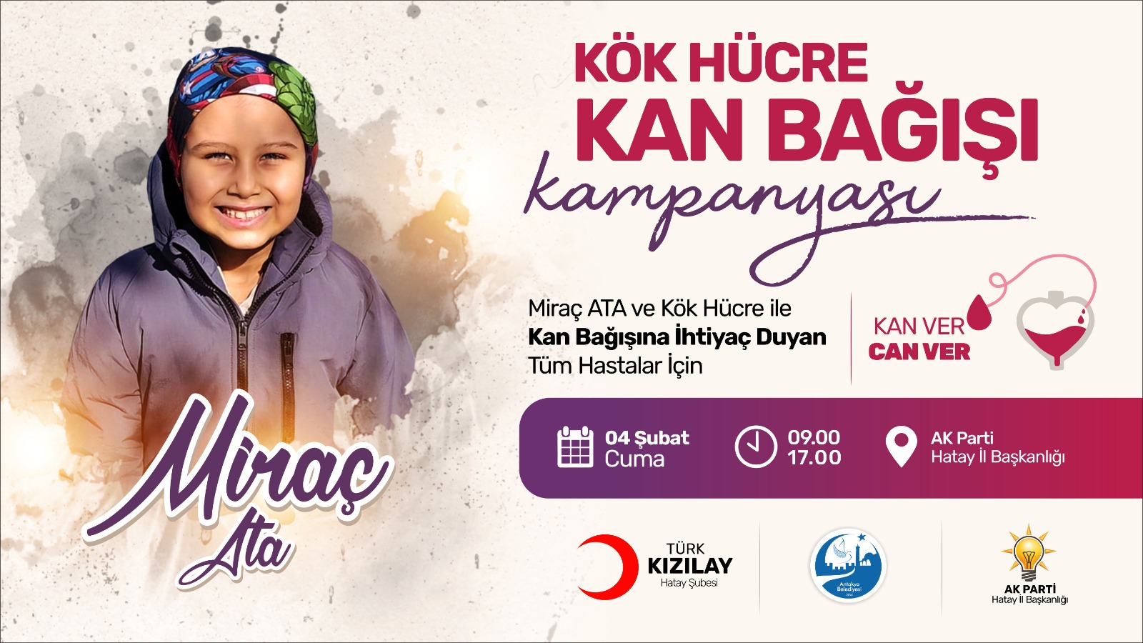 AK Parti Hatay Miraç Ata’ya umut olacak