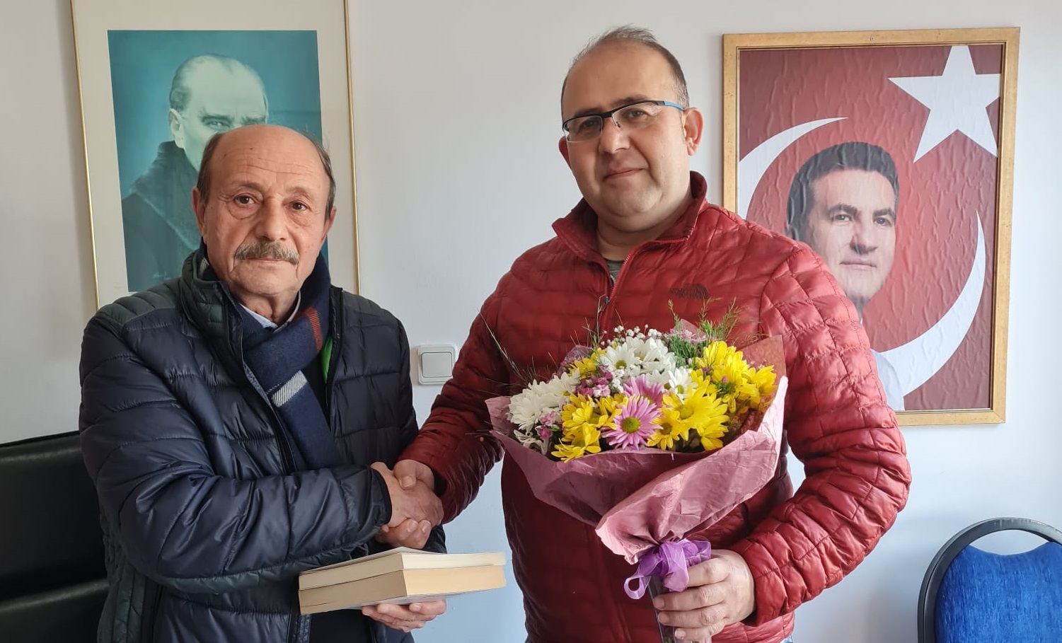 DSP Muğla İl Başkanı Aşkar’dan Bayram’a destek ziyareti