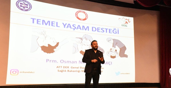Türkiye’nin ilk ilkyardım paneli Hatay’da düzenlendi