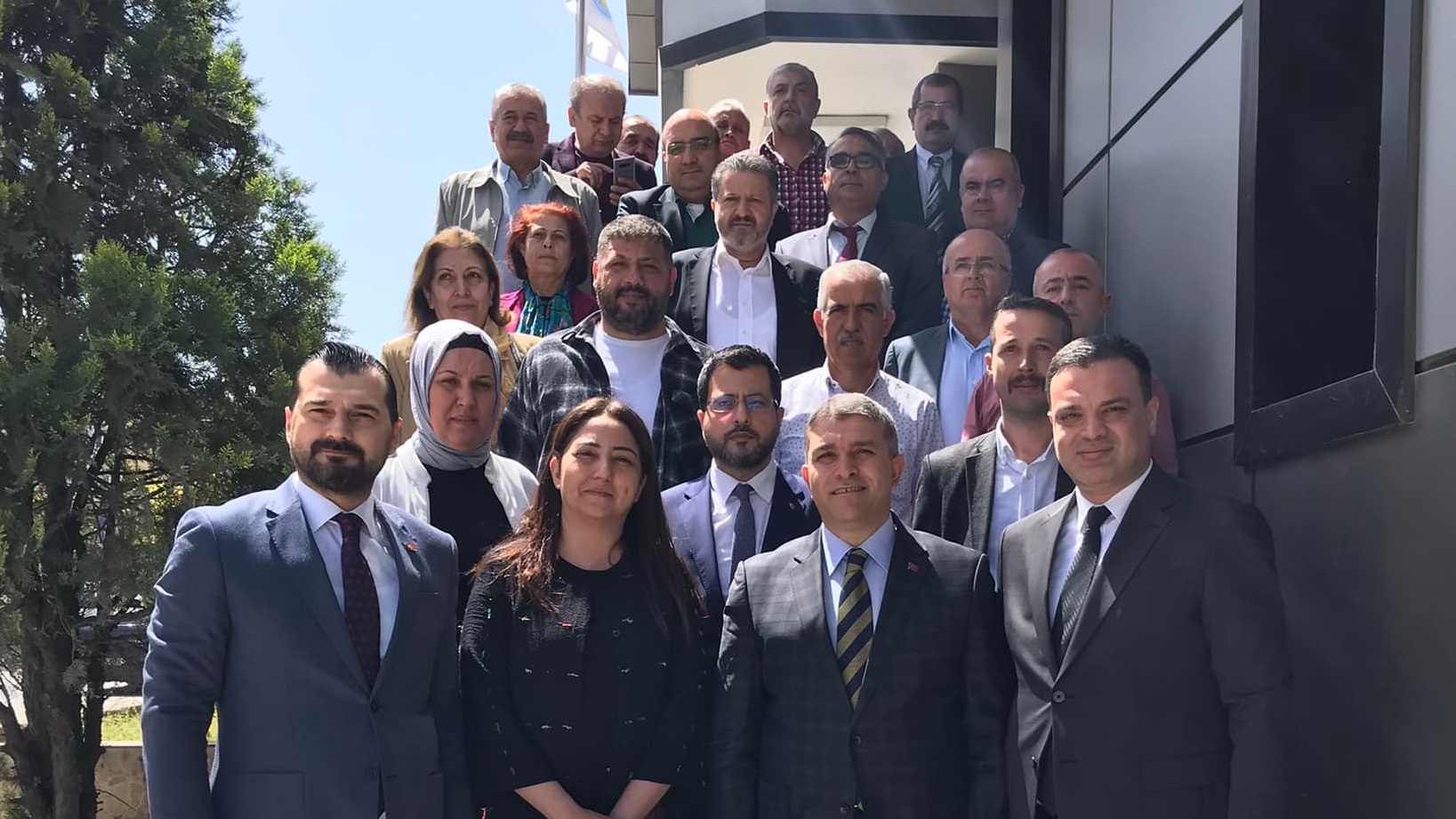 “AK Parti heyetinden Başkan Yılmaz’a ziyaret”