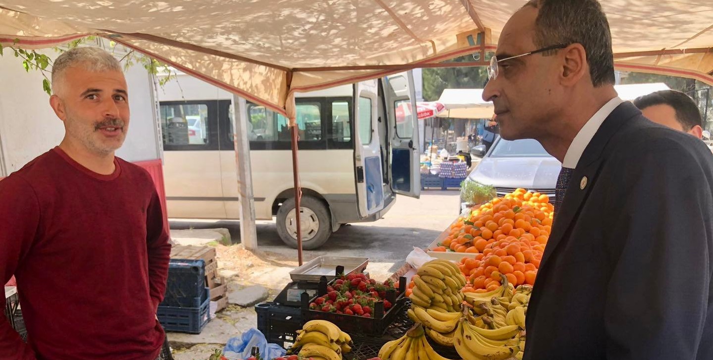 Başkan Güzel ilçe esnafını dinledi