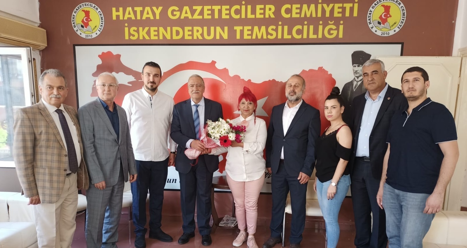 HESOB BAŞKANI TEKSÖZ’DEN HGC İSKENDERUN TEMSİLCİLİĞİNE ZİYARET