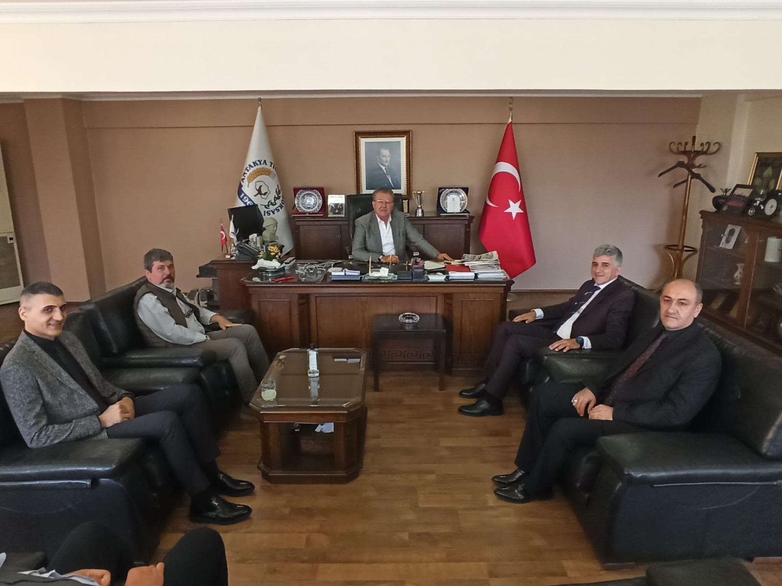 SGK İl Müdürü Hamit Bal’dan ATB’ye ziyaret