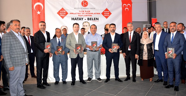 Belen’de İYİ Parti’den istifa, MHP’ye katılım