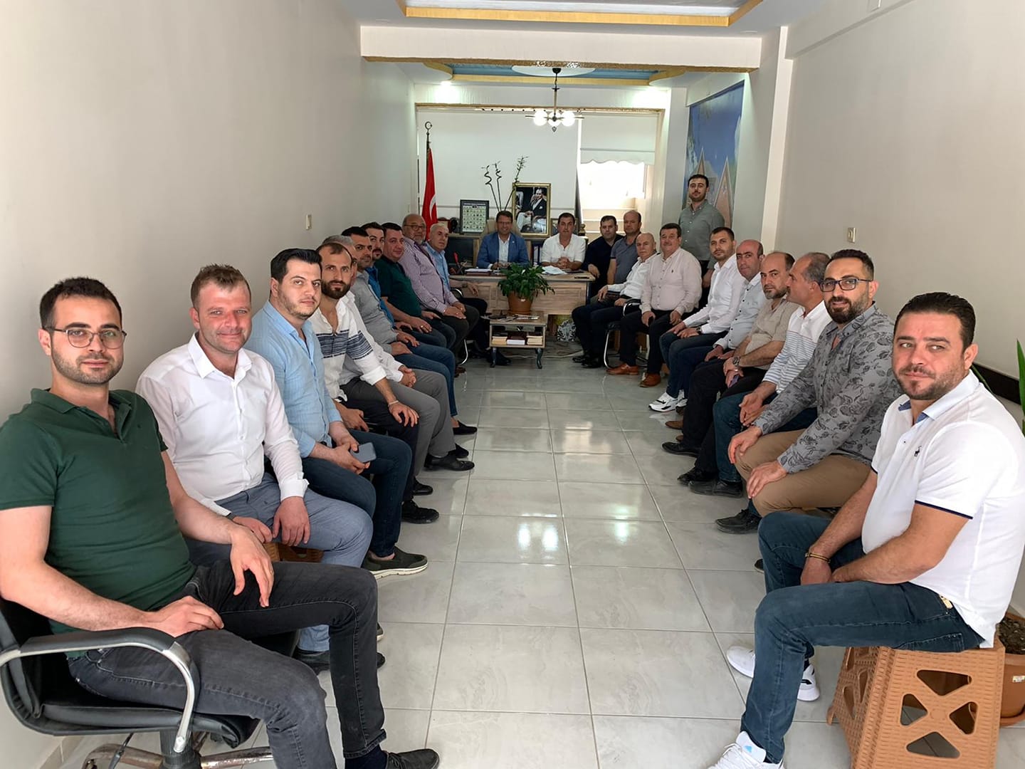 Başkan Eryılmaz’dan Yüksek ve Cebburoğlu’na ziyaret