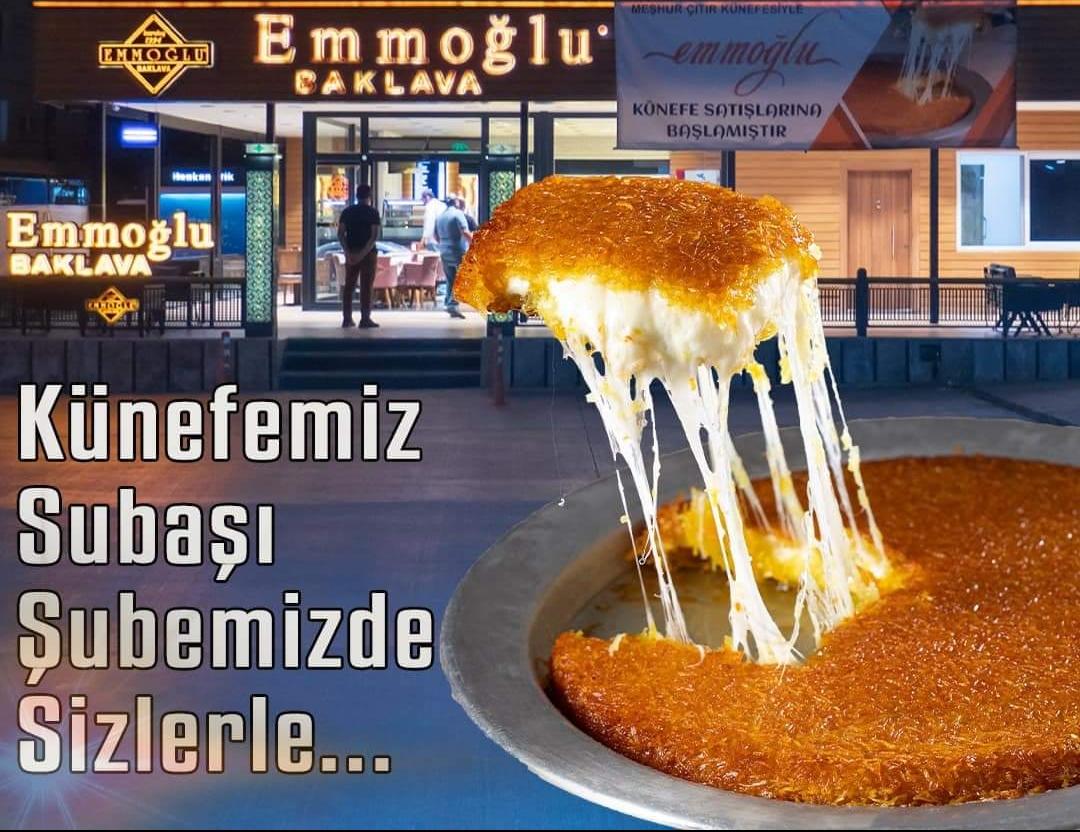 Emmoğlu Baklava adının hakkını veriyor