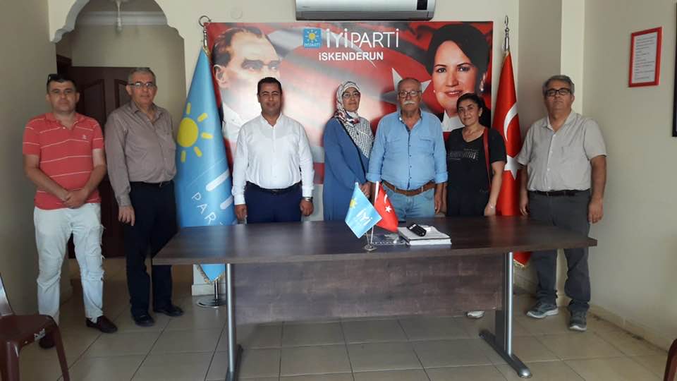 Şandır’dan İYİ Parti İskenderun’a ziyaret