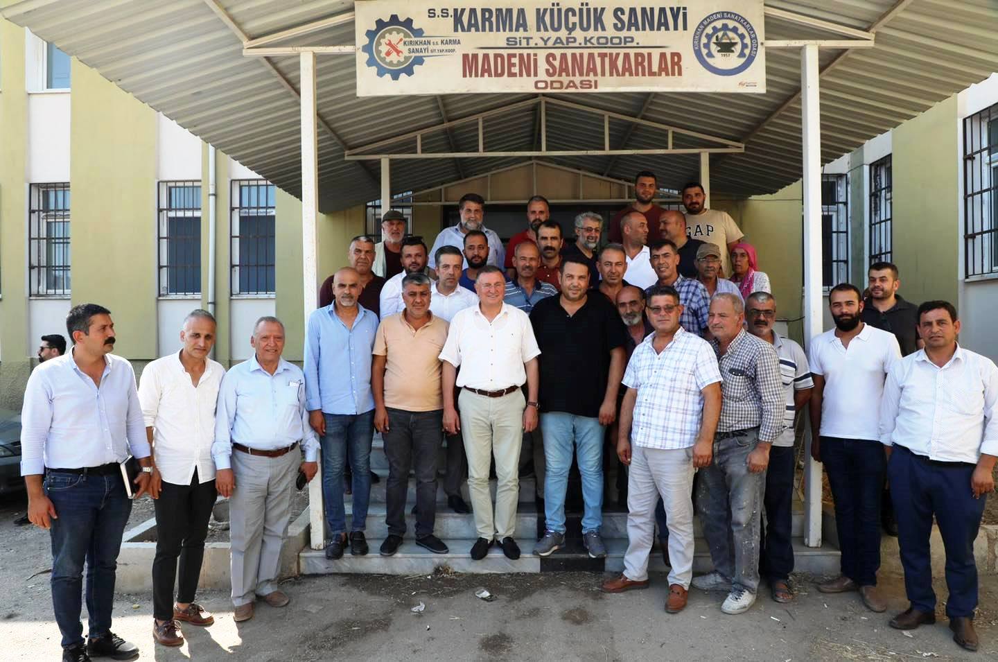 HBB BAŞKANI SAVAŞ’A KIRIKHAN’DA BÜYÜK İLGİ