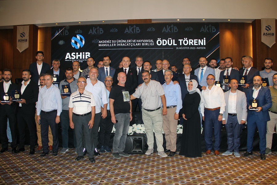 ASHİB, ANADOLU’NUN GIDA İHRACATI ŞAMPİYONLARINI ÖDÜLLENDİRDİ