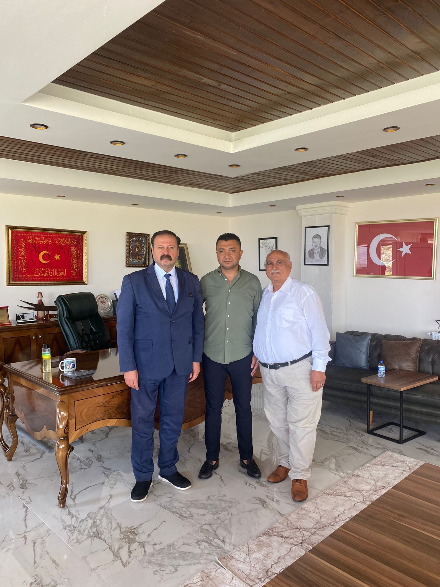 BTP Hatay ailesinden Serdar Özyurt’a ziyaret