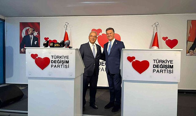 DSP Genel Başkanı Aksakal, TDP Genel Başkanı Sarıgül’ü ziyaret etti