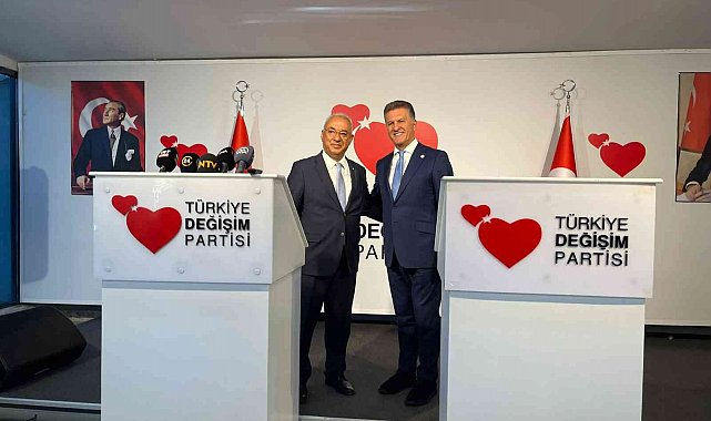 DSP Genel Başkanı Aksakal, TDP Genel Başkanı Sarıgül’ü ziyaret etti