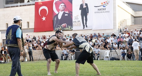 Hatay’da 11. Dünya Aba Güreşleri başladı