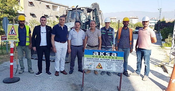 SUBAŞI MAHALLESİ DOĞALGAZ’A KAVUŞTU