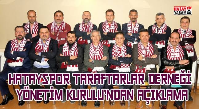 Hatay Taraftar Dernekleri Açıklama Yapacak