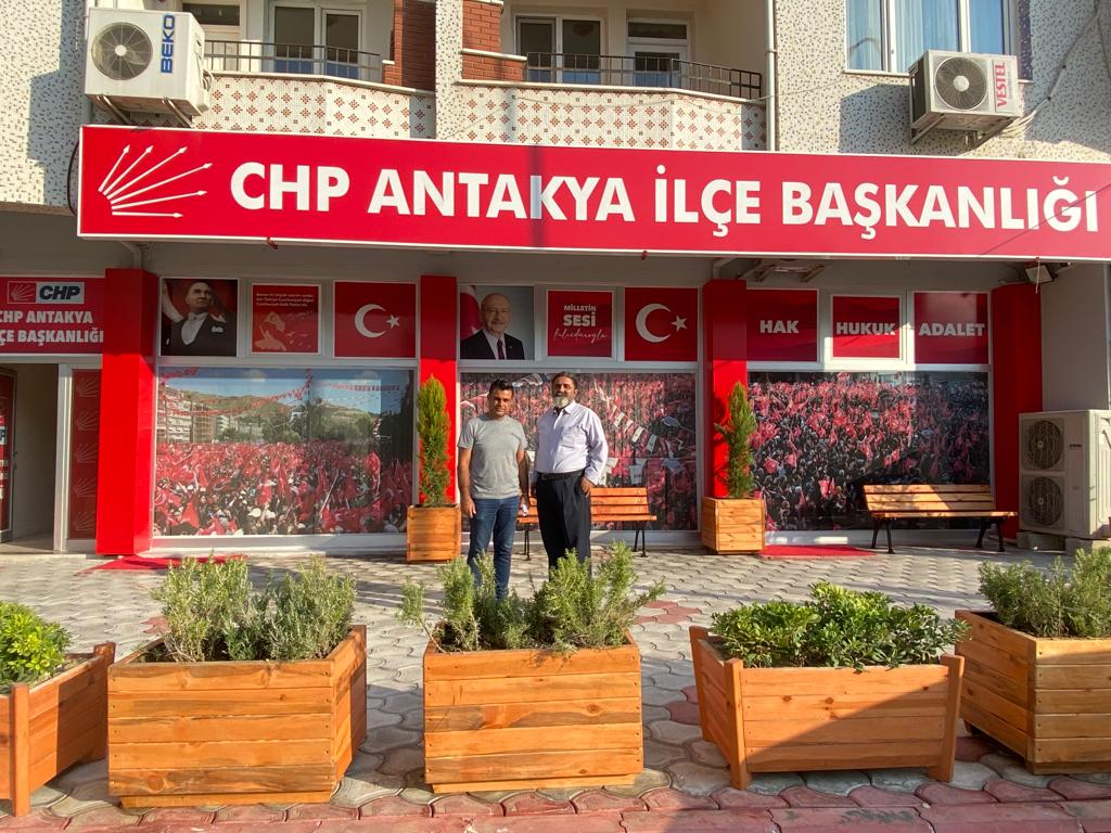 Gazeteci Aşkar’dan CHP Antakya’ya ziyaret