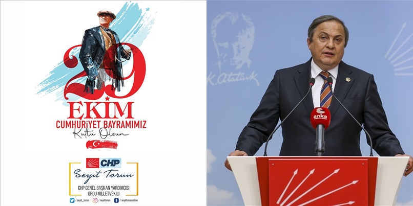 Torun: Cumhuriyet Bayramımız kutlu olsun