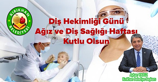 BAŞKAN YAVUZ; “SAĞLIKLI BİR YAŞAM AĞIZ ve DİŞ SAĞLIĞI İLE BAŞLAR”