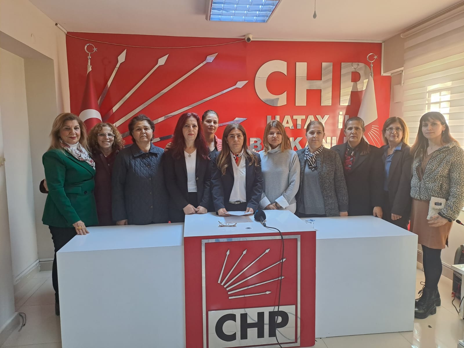 CHP’li kadınlar haklarını istedi