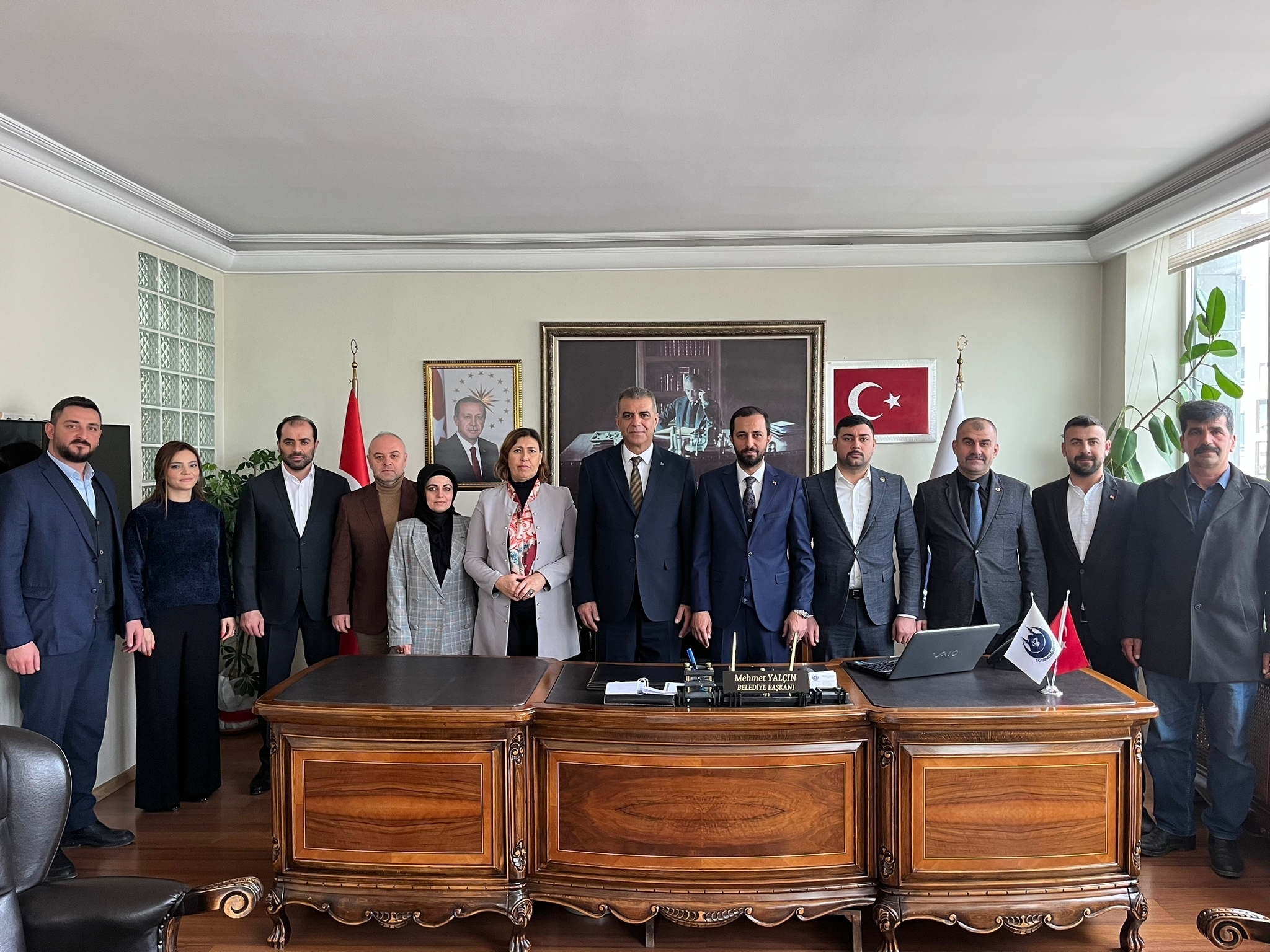 MHP heyeti Yayladağı’nda ziyaretlerde bulundu