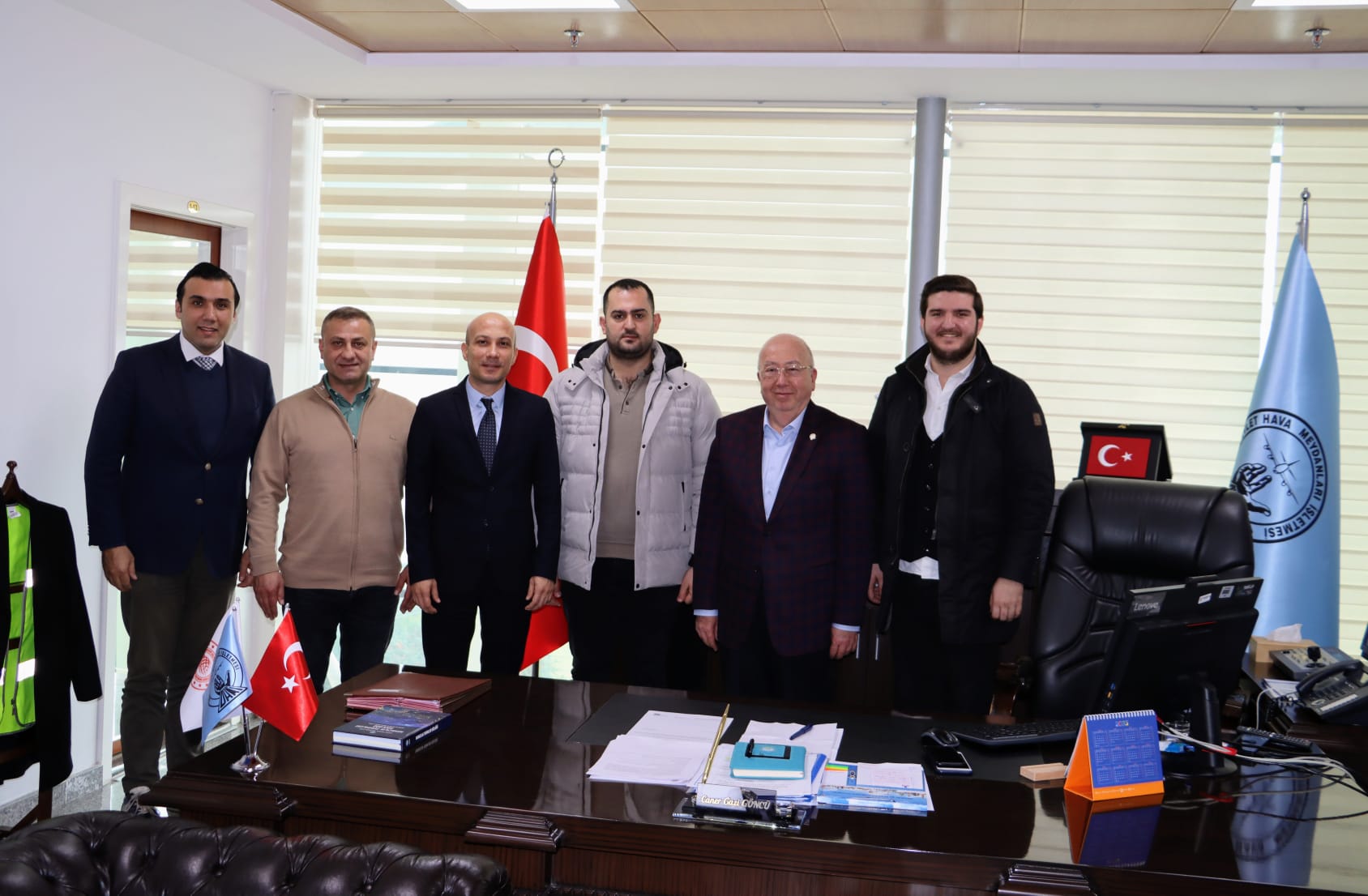 ATSO heyeti havalimanının sorunlarını görüştü