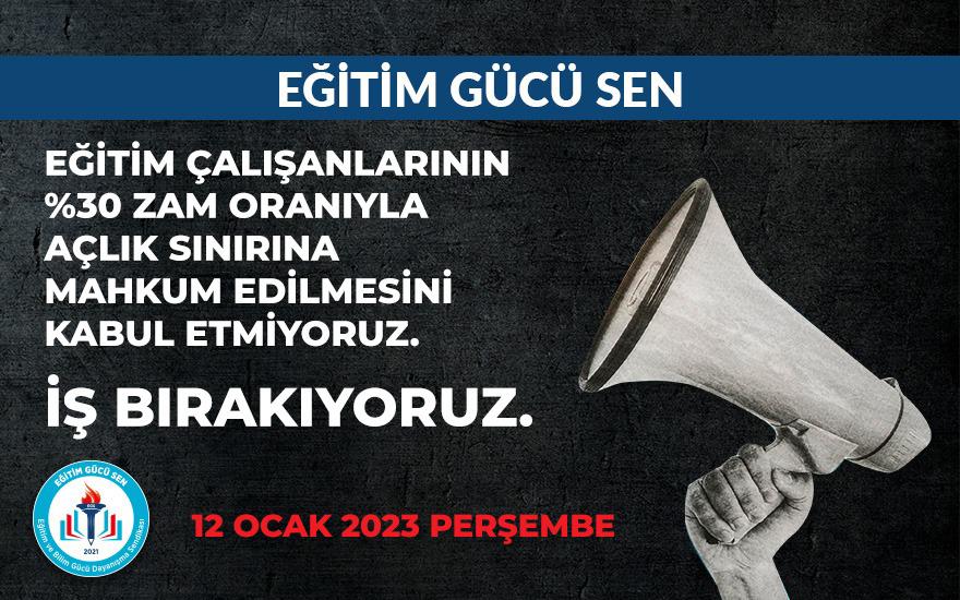 EĞİTİMİN GÜCÜ SEN İŞ BIRAKTI: YÜZDE 30 ZAM DEĞİL HERKES BİLİYOR