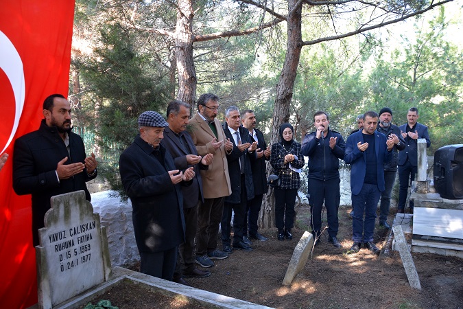 Ülkücü Şehit Yavuz Çalışkan, dualarla anıldı