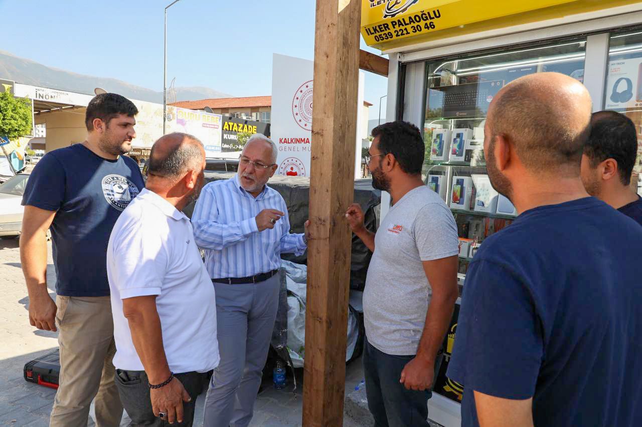 BELEDİYE BAŞKANI FATİH TOSYALI: VAR GÜCÜMÜZLE ÇALIŞMAYA DEVAM EDİYORUZ