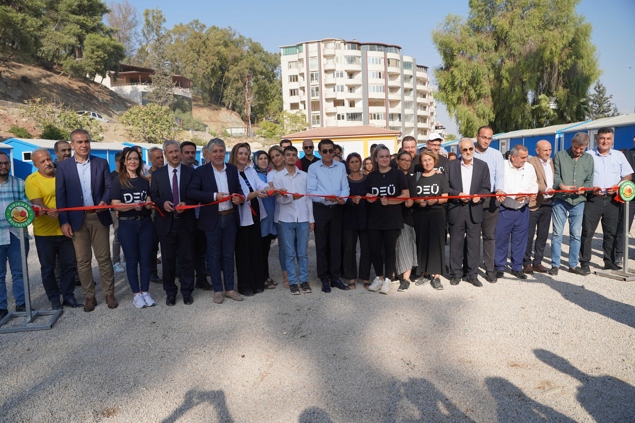 Kırıkhan Belediyesi Ve Dokuz Eylül Üniversitesi İşbirliği İle Yaşam Ünitesi Hizmete Açıldı.