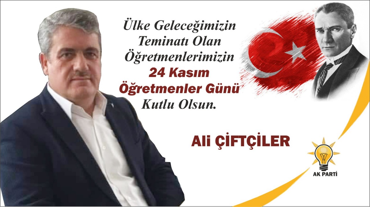 ALİ ÇİFTÇİLER; “ÖĞRETMEN BİR KANDİLE BENZER KENDİNİ TÜKETEREK BAŞKASINA IŞIK VERİR”