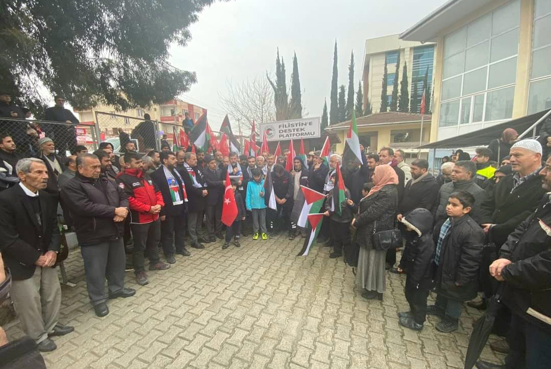 HATAY’DAN FİLİSTİN İÇİN ACİL ATEŞKES ÇAĞRISI