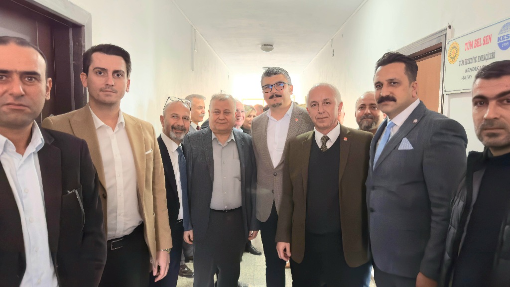 CHP Belediye Başkan Adayı Duduoğlu TÜM-BEL-SEN’i Ziyaret Etti