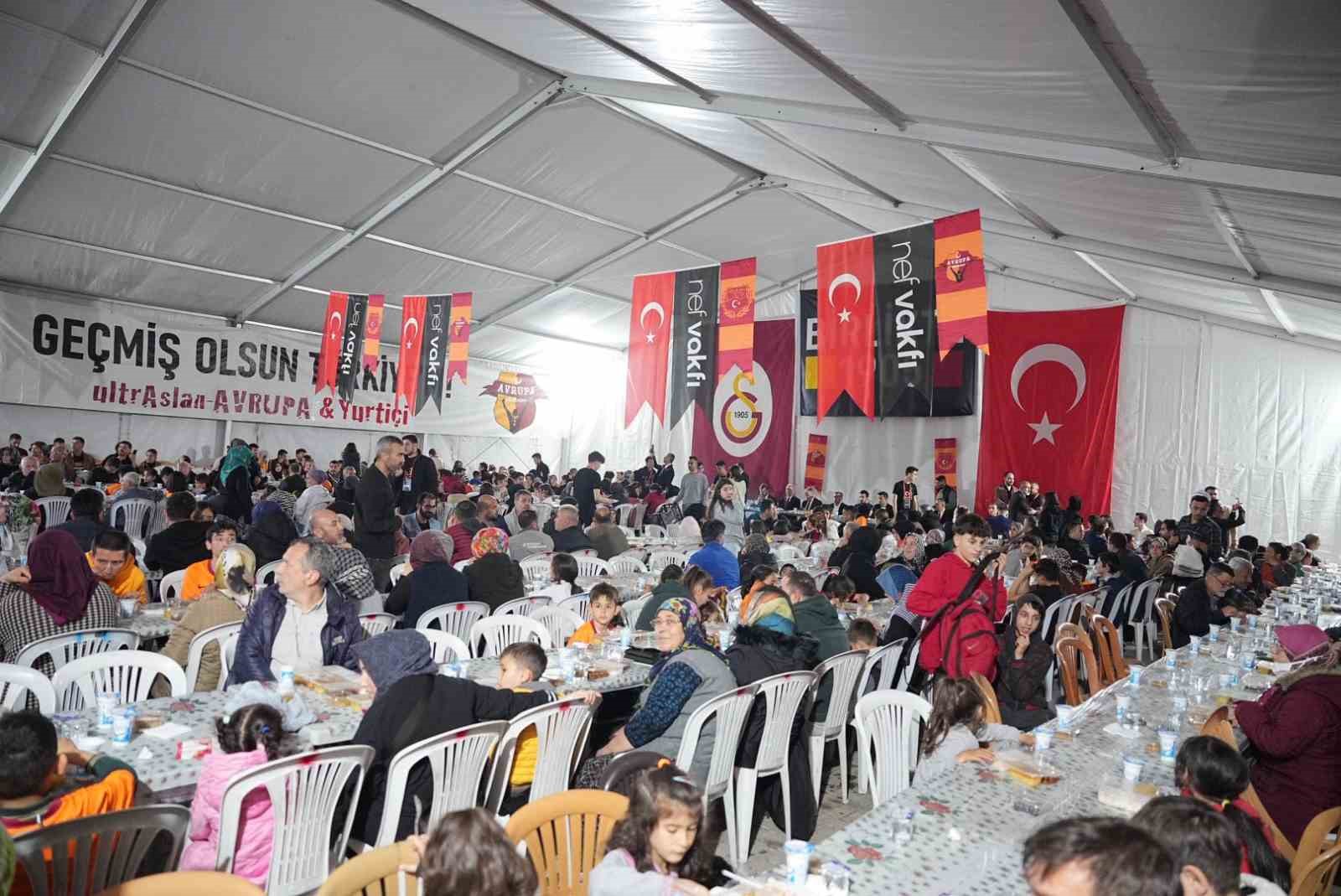 Galatasaray Yönetimi Kahramanmaraş’ta iftarda bir araya geldi