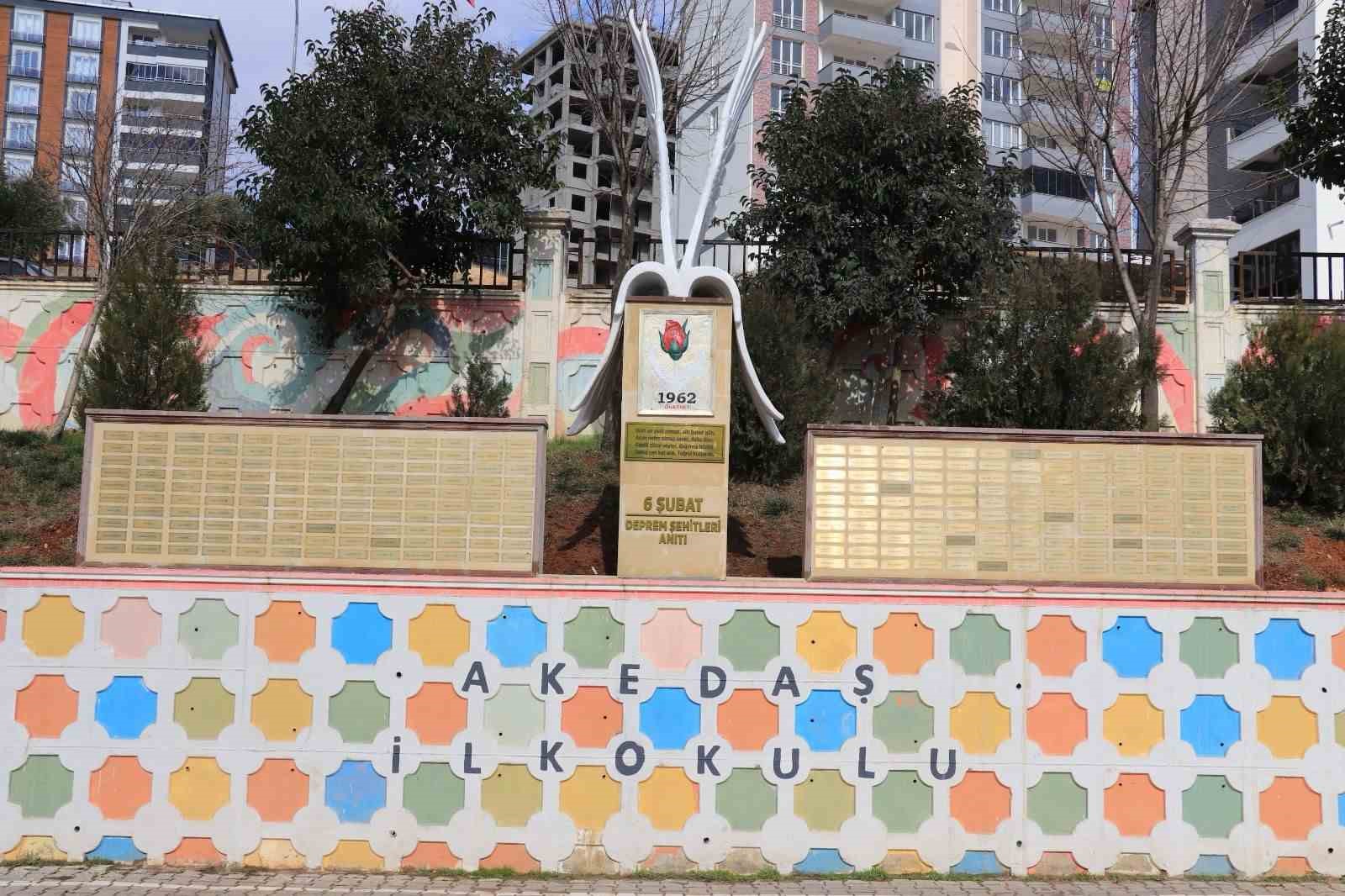 Kahramanmaraş’ta “6 Şubat Deprem Şehitleri Anıtı” yapıldı