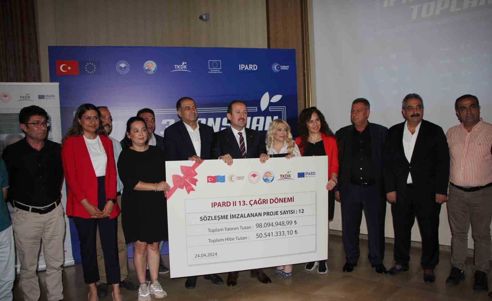 Vali Pehlivan: “Mersin’de TKDK projelerine 3.6 milyar lira destek sağlandı”
