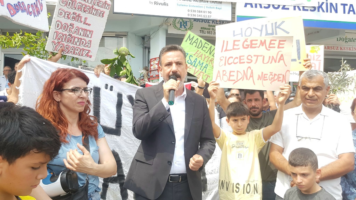 ARSUZ ‘MADEN OCAĞI’NA HAYIR DEDİ!