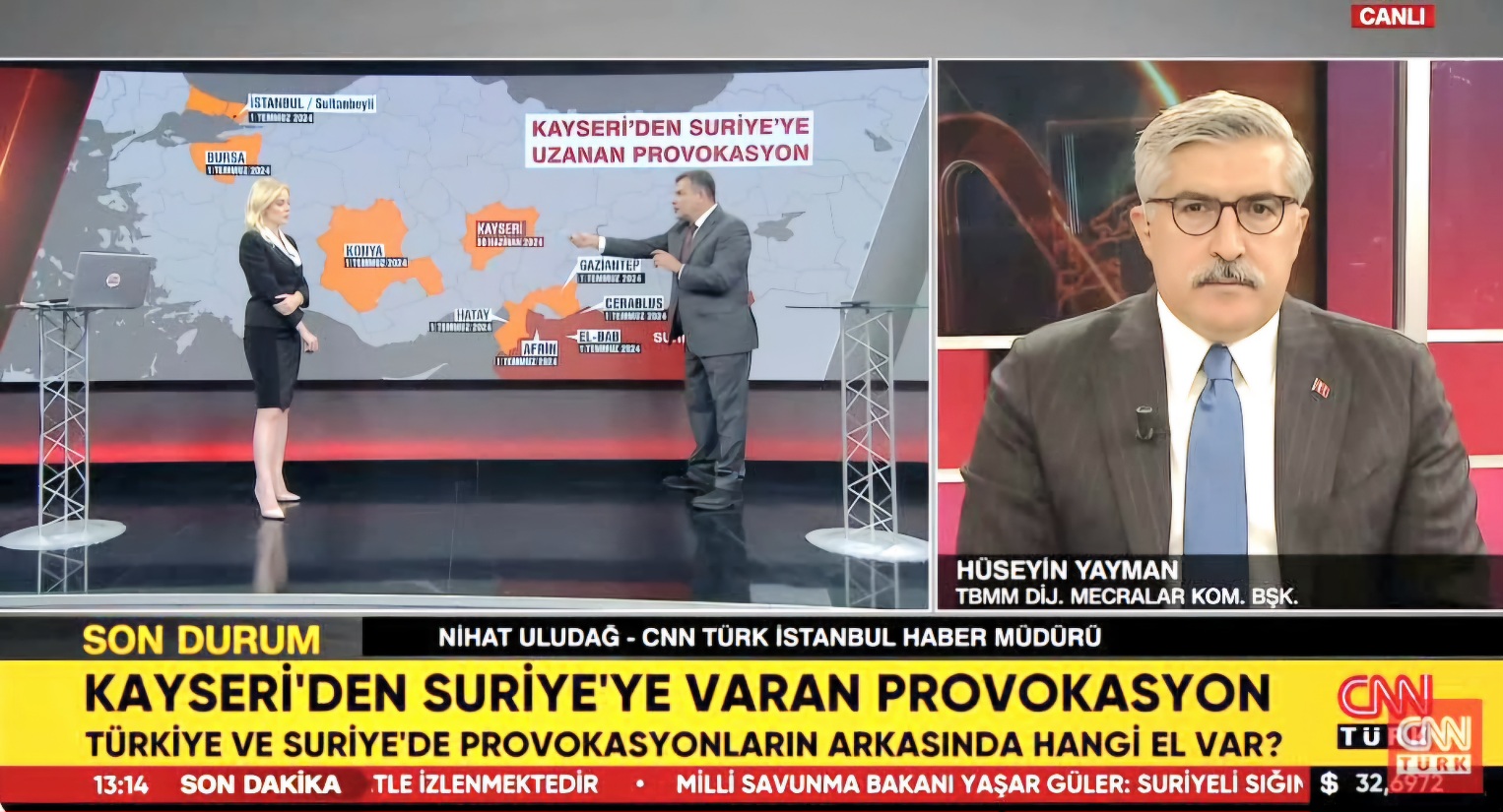 YAYMAN: OLAYLARIN HEDEFİ SURİYE İLE İLİŞKİLERİN YUMUŞAMASIDIR