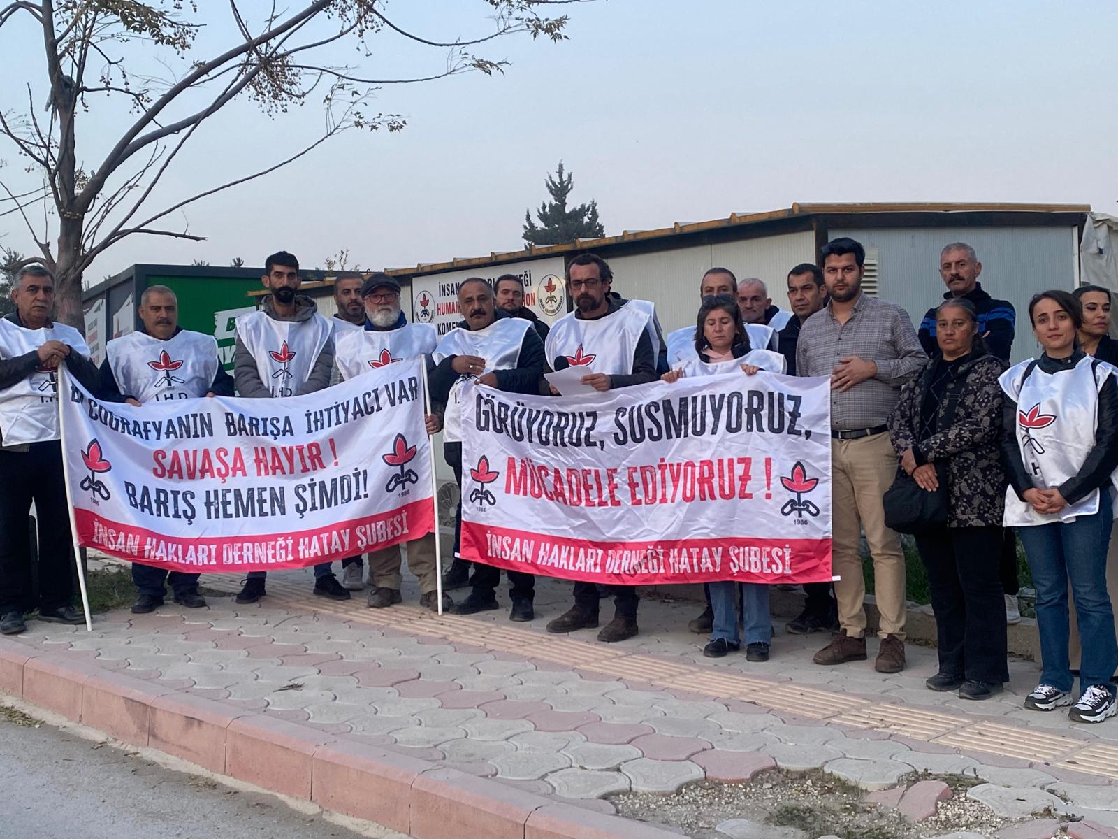 İnsan Hakları Derneği Hatay Şubesi Eş Başkan Mürsel Tonguç Salmanoğlu: İnsan Haklarıyla İnsandır. Görüyoruz, Susmuyoruz, Mücadele Ediyoruz