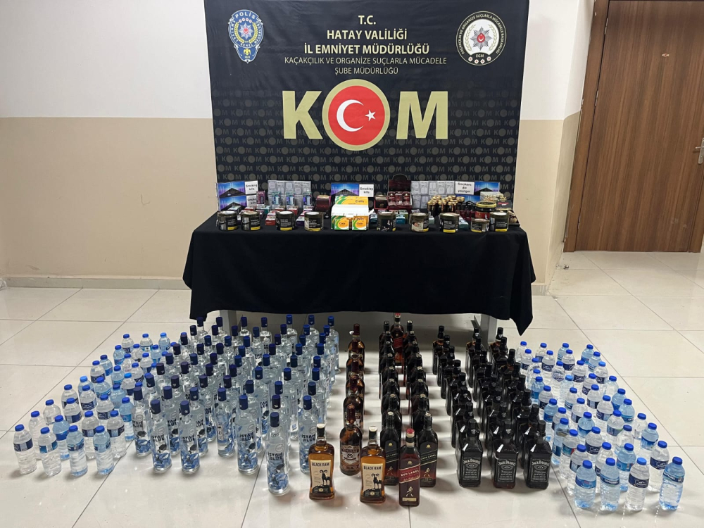 Yılbaşı Öncesi, 1.284 Litre El Yapımı İçki Ele Geçirildi!