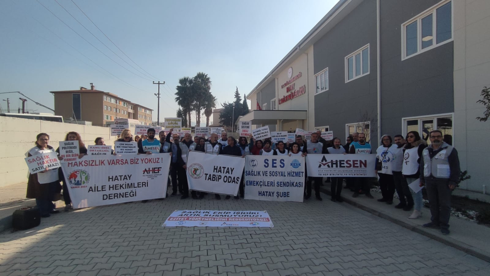 SAĞLIK ÇALIŞANLARI 6-10 OCAK GREVDE