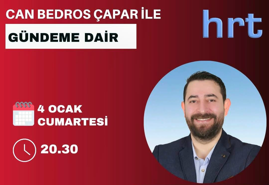BAŞKAN EMRAH KARAÇAY, HRT’ NİN KONUĞU OLACAK