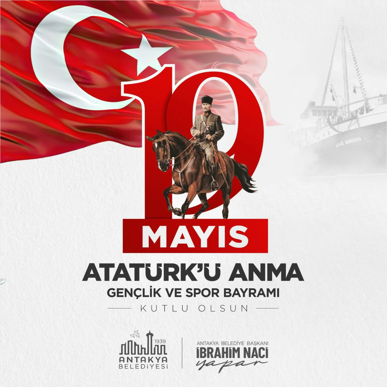 BAŞKAN YAPAR, 19 MAYIS ATATÜRK’Ü ANMA, GENÇLİK VE SPOR BAYRAMI’NI KUTLADI