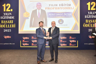 YILIN PROFESYONEL YÖNETİCİSİ AYKUT DAVUT ÖKTEM’E ANLAMLI ÖDÜL!
