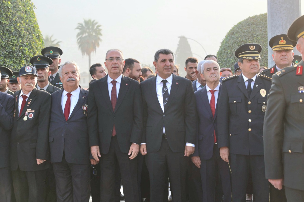 Antakya’da 10 Kasım’da Atatürk’e Saygı Duruşu