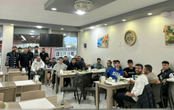 AMATÖR FUTBOLCULARA GALİBİYET ÖDÜLÜ: LAHMACUN İKRAMI