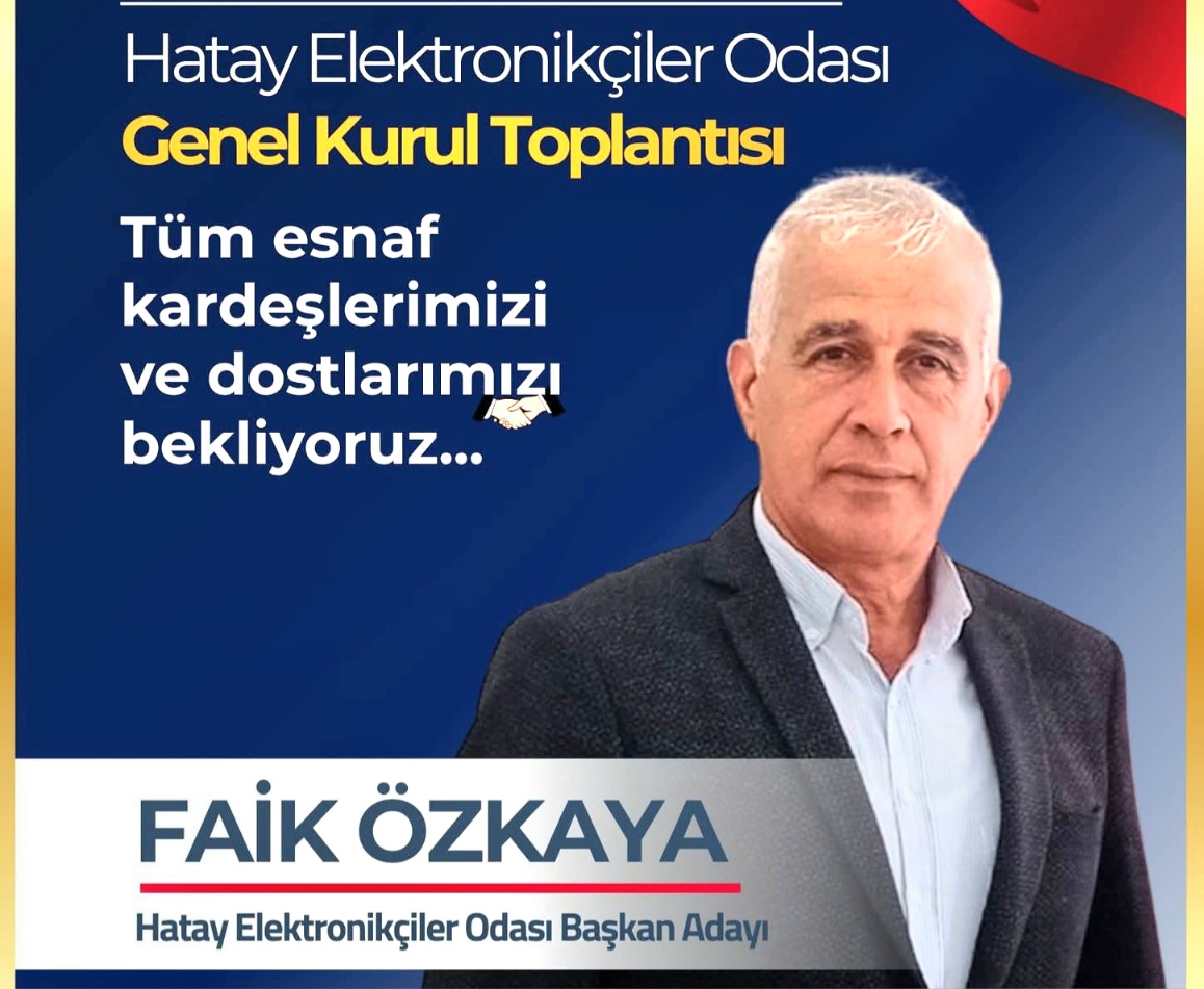 HATAY ELEKTRONİKÇİLER ODASI’NDA SEÇİM GÜNÜ