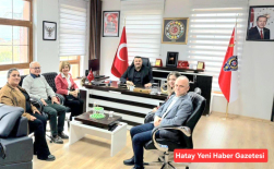 ADD Samandağ Şubesi’nden Emniyet Müdürü Nacioğlu’na Nezaket Ziyareti