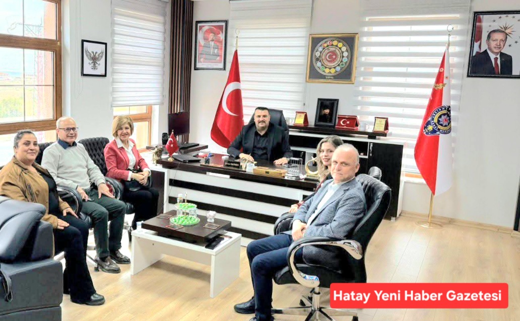 ADD Samandağ Şubesi’nden Emniyet Müdürü Nacioğlu’na Nezaket Ziyareti