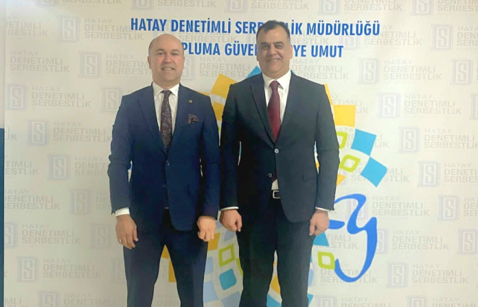 Hatay Barosu’ndan Denetimli Serbestlik Müdürlüğü’ne İş Birliği Ziyareti